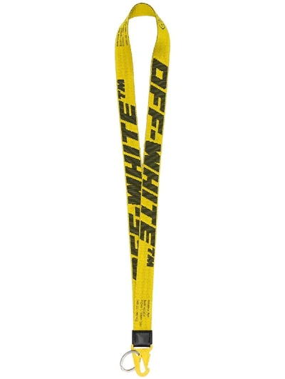 Shop Off-white 2.0 Industrial Lanyard Necklace Yellow Black