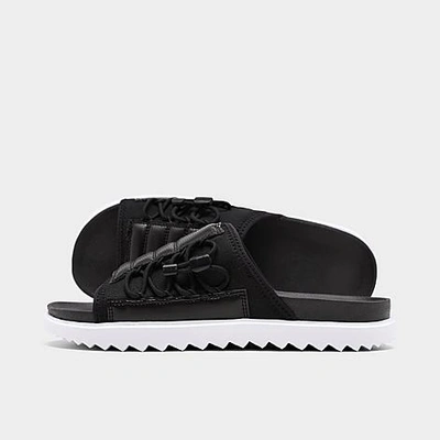 Shop Nike Men's Asuna Slide Sandals In Black
