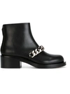 GIVENCHY 'LAURA' CHAIN DETAIL BOOTS,BE0819800411071956