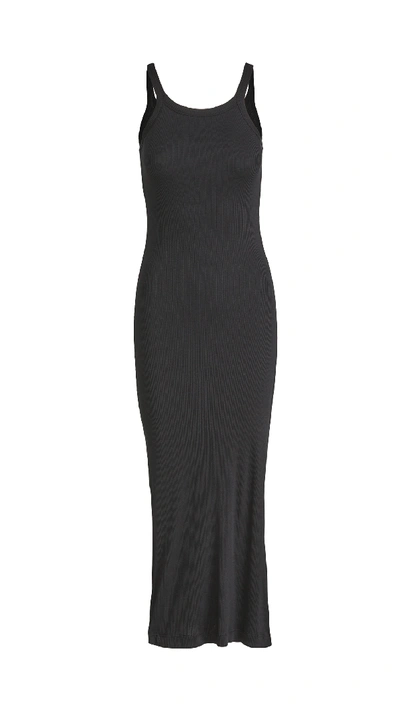 Shop Skin Zenia Pima Rib Chemise In Black