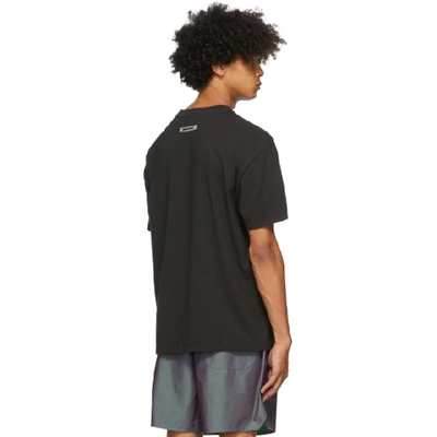 Shop Essentials Black Logo T-shirt In Stretch Lim