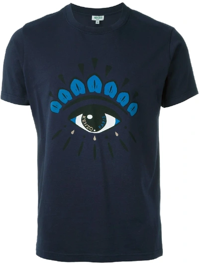 Kenzo eye T shirt In Blue ModeSens