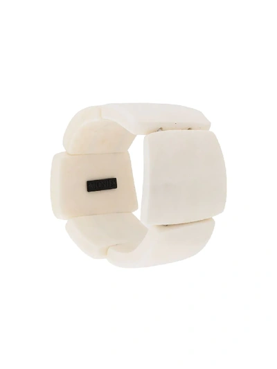 Shop Monies 'doris' Armband In White