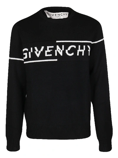 Shop Givenchy Black Wool Jumper