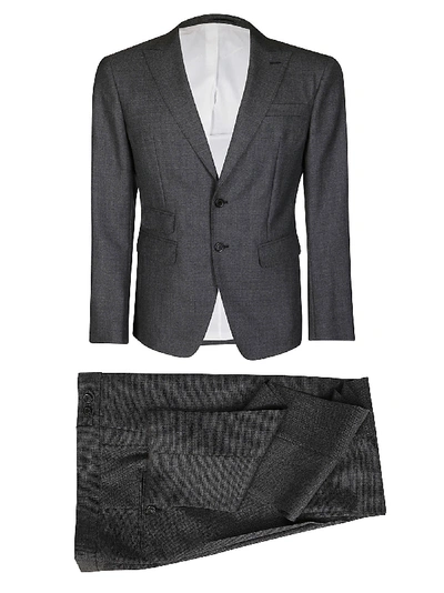 Shop Dsquared2 Grey Virgin Wool Two-piece Suit