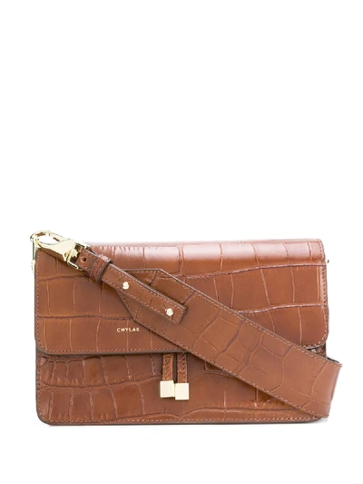Shop Chylak Shoulder Bag In Brown