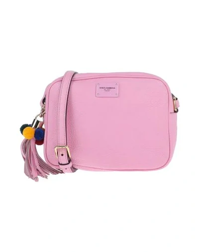 Shop Dolce & Gabbana Cross-body Bags In Pink