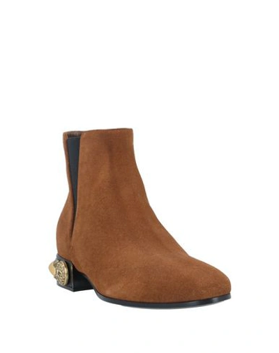 Shop Dolce & Gabbana Woman Ankle Boots Brown Size 7 Calfskin