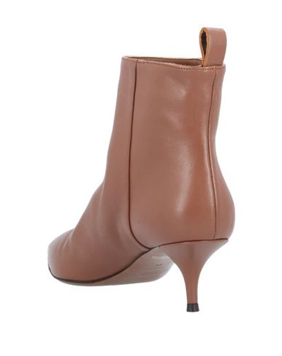 Shop L'autre Chose L' Autre Chose Woman Ankle Boots Brown Size 6 Soft Leather