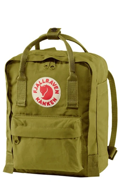Shop Fjall Raven 'mini Kanken' Water Resistant Backpack In Guacamole