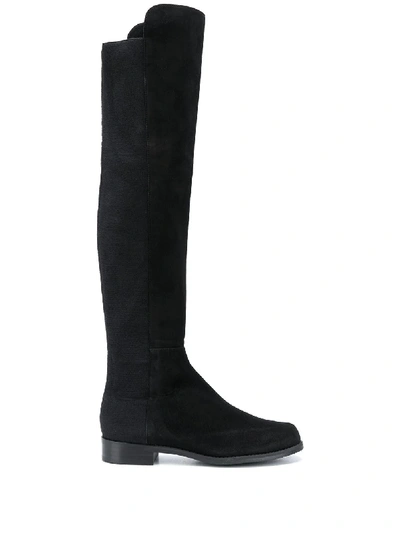 Shop Stuart Weitzman Knee-high Boots In Black