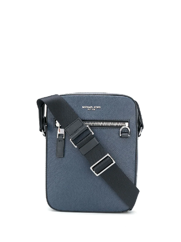 michael kors blue crossbody bag