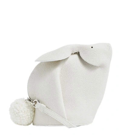 Shop Loewe Mini Leather Bunny Bag