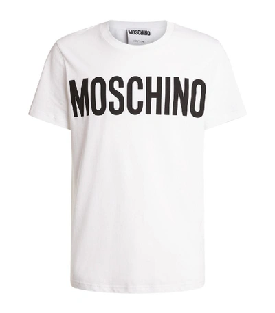 Shop Moschino Cotton Logo T-shirt