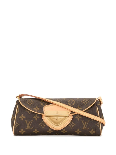 Pre-owned Louis Vuitton 2007  Beverly Pochette Clutch In Brown