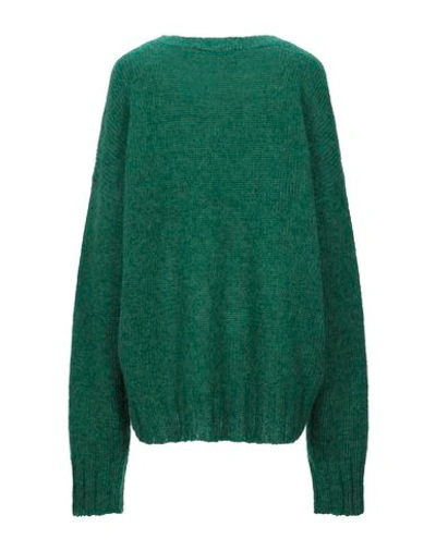 Shop Plan C Sweater In Emerald Green