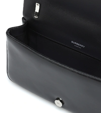 Shop Burberry Lola Small Horseferry Shoulder Bag In Black