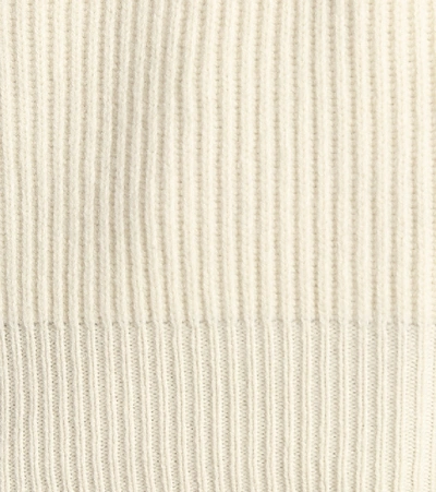 Shop Joseph Ribbed-knit Wool Sweater In White