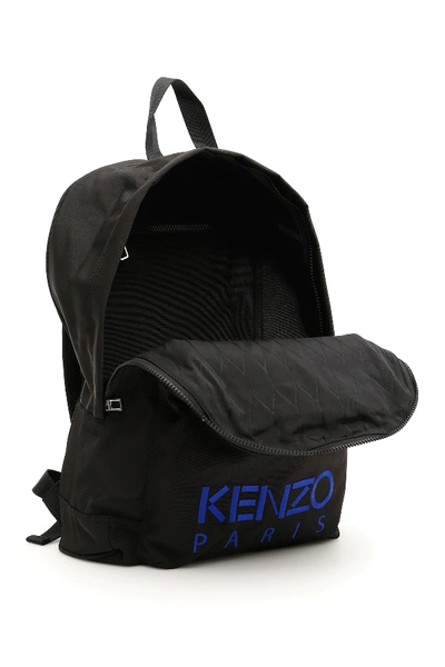 Shop Kenzo Unisex Tiger Backpack In Black