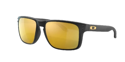 Shop Oakley Man Sunglasses Oo9417 Holbrook™ Xl In Prizm 24k Polarized