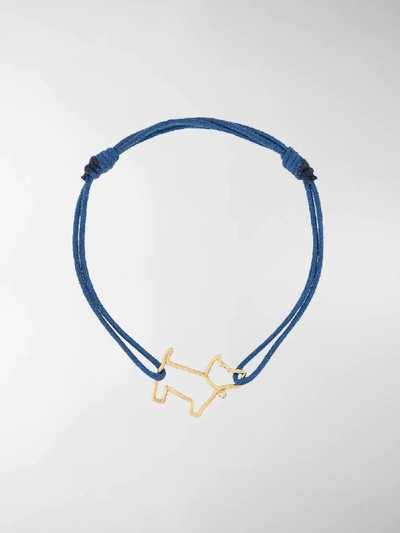 Shop Aliita Perrito Brillante Bracelet In Blue