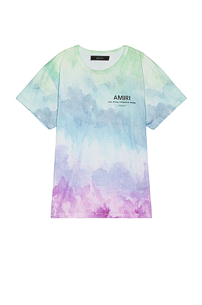 Shop Amiri Tee In Multi-color