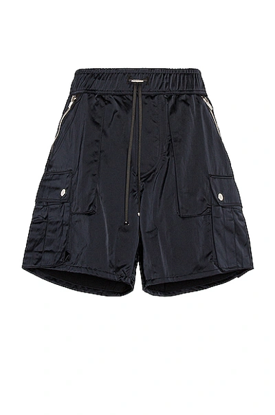 Shop Amiri Cargo Shorts In Black