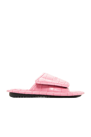 balenciaga pink slippers