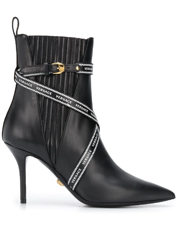 versace pointed heels