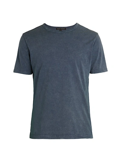 Shop Robert Barakett Kentsville T-shirt In Marine Blue