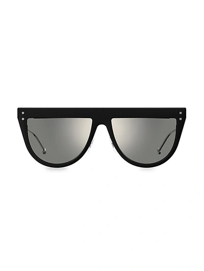 Fendi 55 mm Matte Black Sunglasses