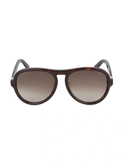Shop Chloé 60mm Round Sunglasses In Tortoise