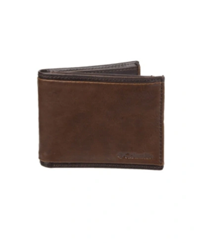 Shop Columbia Rfid Passcase Men's Wallet In Brown
