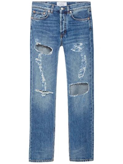 Shop Givenchy Jeans In Blu