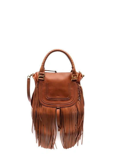 Shop Chloé Marcie Crossbody Bag. In Marrone