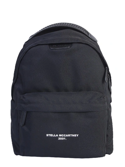 Shop Stella Mccartney Falabella Go Backpack In Nero
