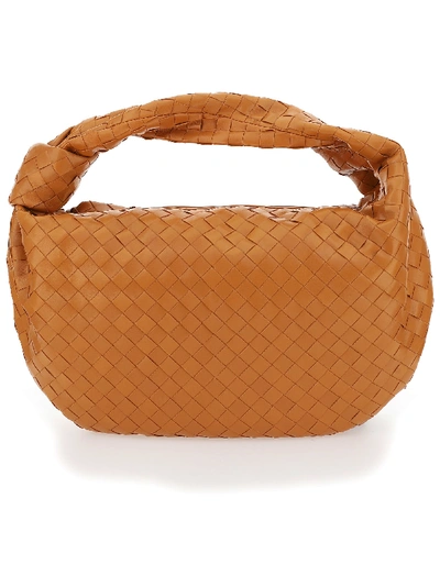 Shop Bottega Veneta Jodie Bag In Clay-gold