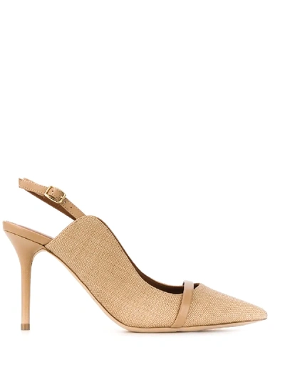 Shop Malone Souliers Marion 85mm Pumps In Neutrals