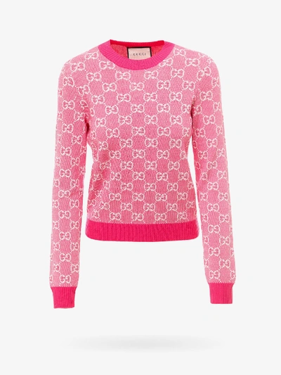 Shop Gucci Sweater In Pink