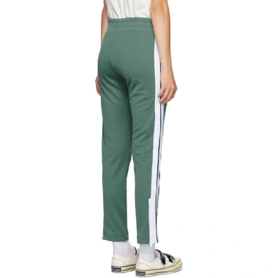 Shop Palm Angels Green Classic Track Pants In Pine Green