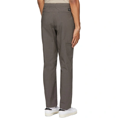 Shop Saturdays Surf Nyc Grey Shaw Trousers In Steel