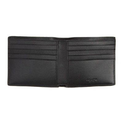 Shop Coach 1941 Black Signature Double Bilfold Wallet