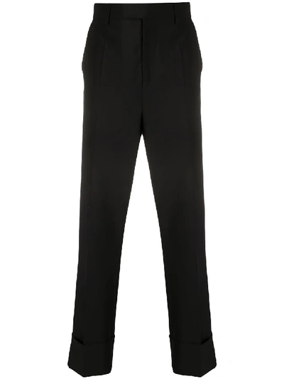 Shop Opening Ceremony Tailored Straight-leg Trousers In Black
