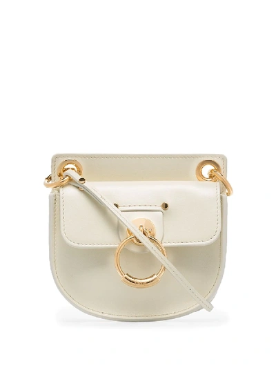 Shop Chloé Mini Tess Bag In White