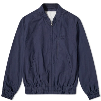 Shop Kenzo Bomber Jacket In Blue