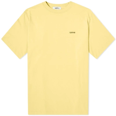 Shop Adish Sawsana Embroidered Tee In Yellow