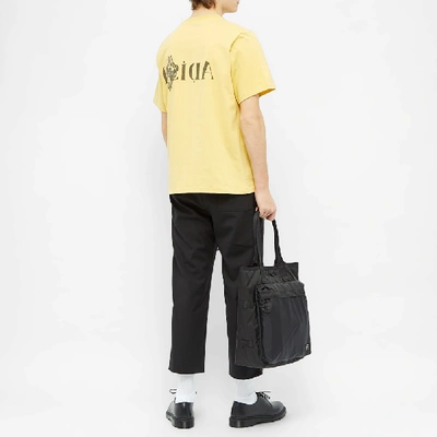 Shop Adish Sawsana Embroidered Tee In Yellow