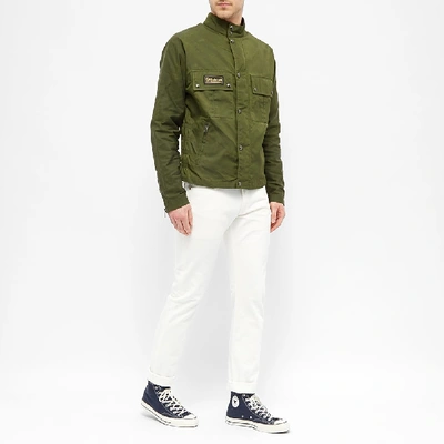 Shop Belstaff Instructor Jacket In Green