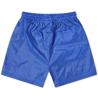 Shop Pleasures Brick Active Short In Blue