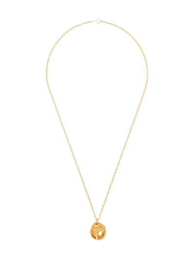 Shop Alighieri The Evening Shadow Gold-plated Necklace